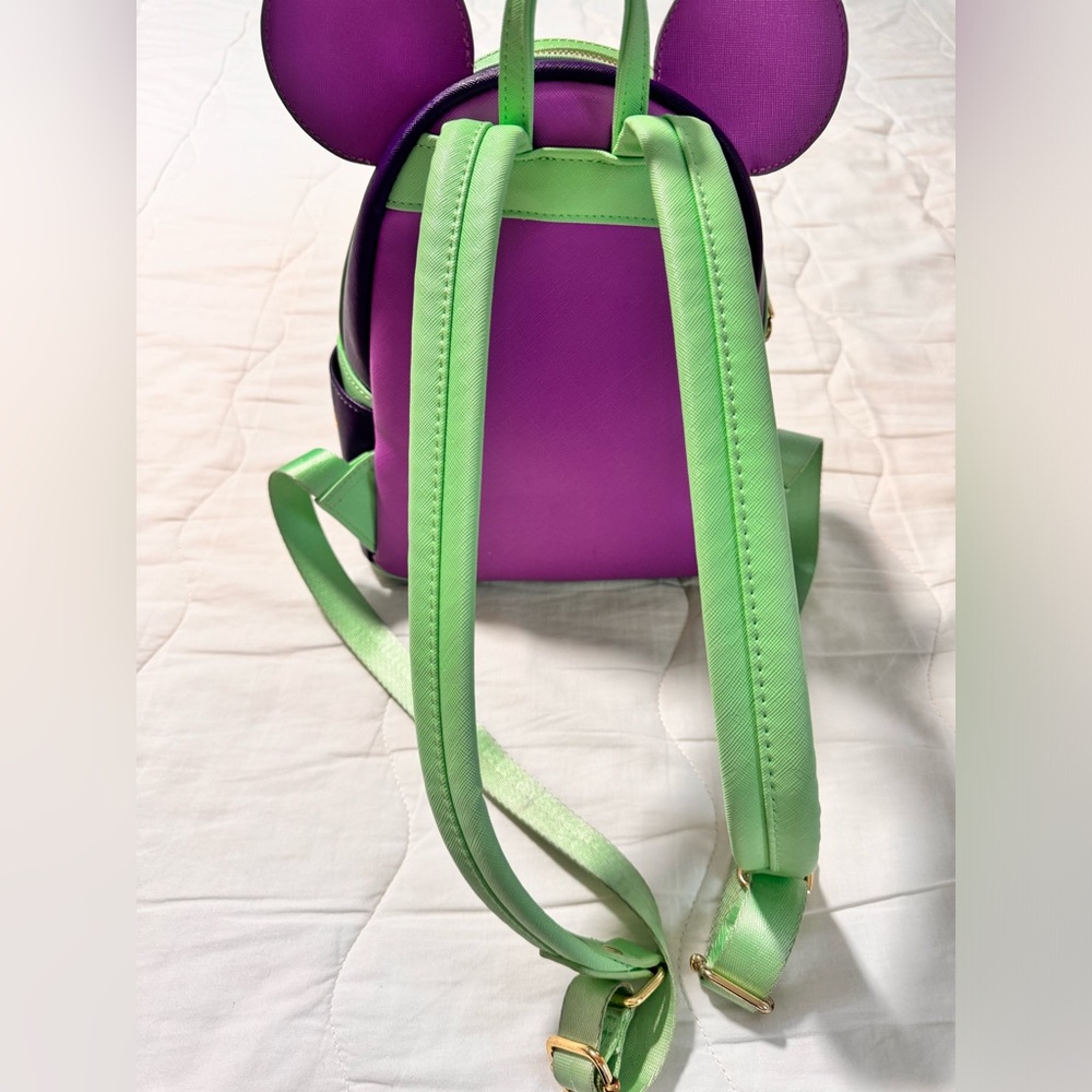 Disney Parks Loungefly Mad Hatter Mini Backpack - Picture 3 of 9